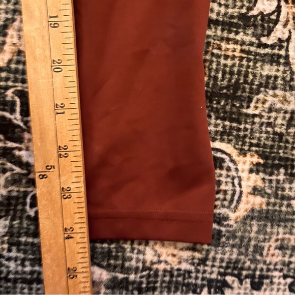 Gymshark Red Brown Activewear Leggings - Picture 7 of 8